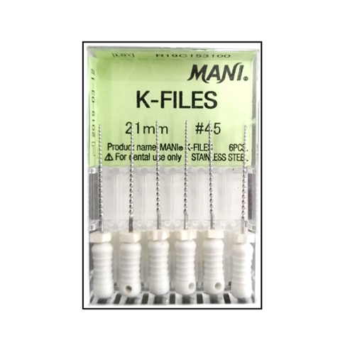Mani K File 21mm #25 Dental Endo